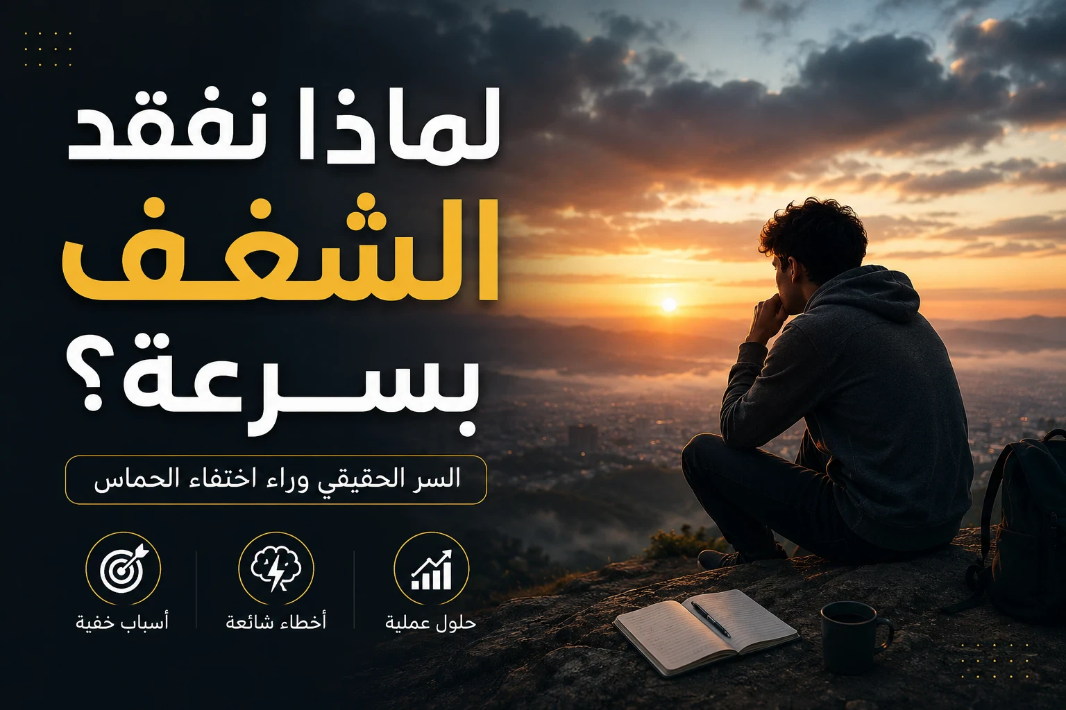 image about لماذا نفقد الشغف بسرعة؟ السر الحقيقي وراء اختفاء الحماس