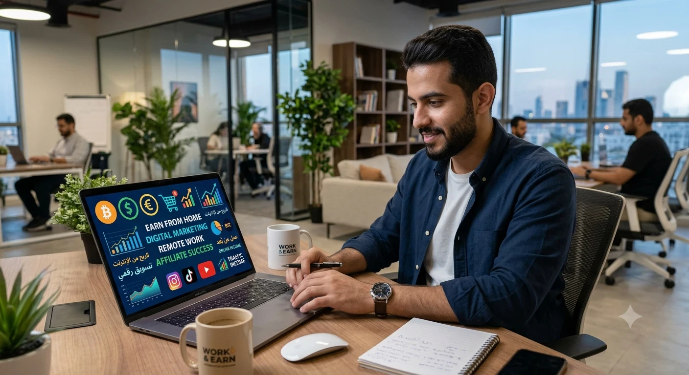 image about الربح من الإنترنت: فرصة حقيقية لتحقيق دخل إضافي في العصر الرقمي