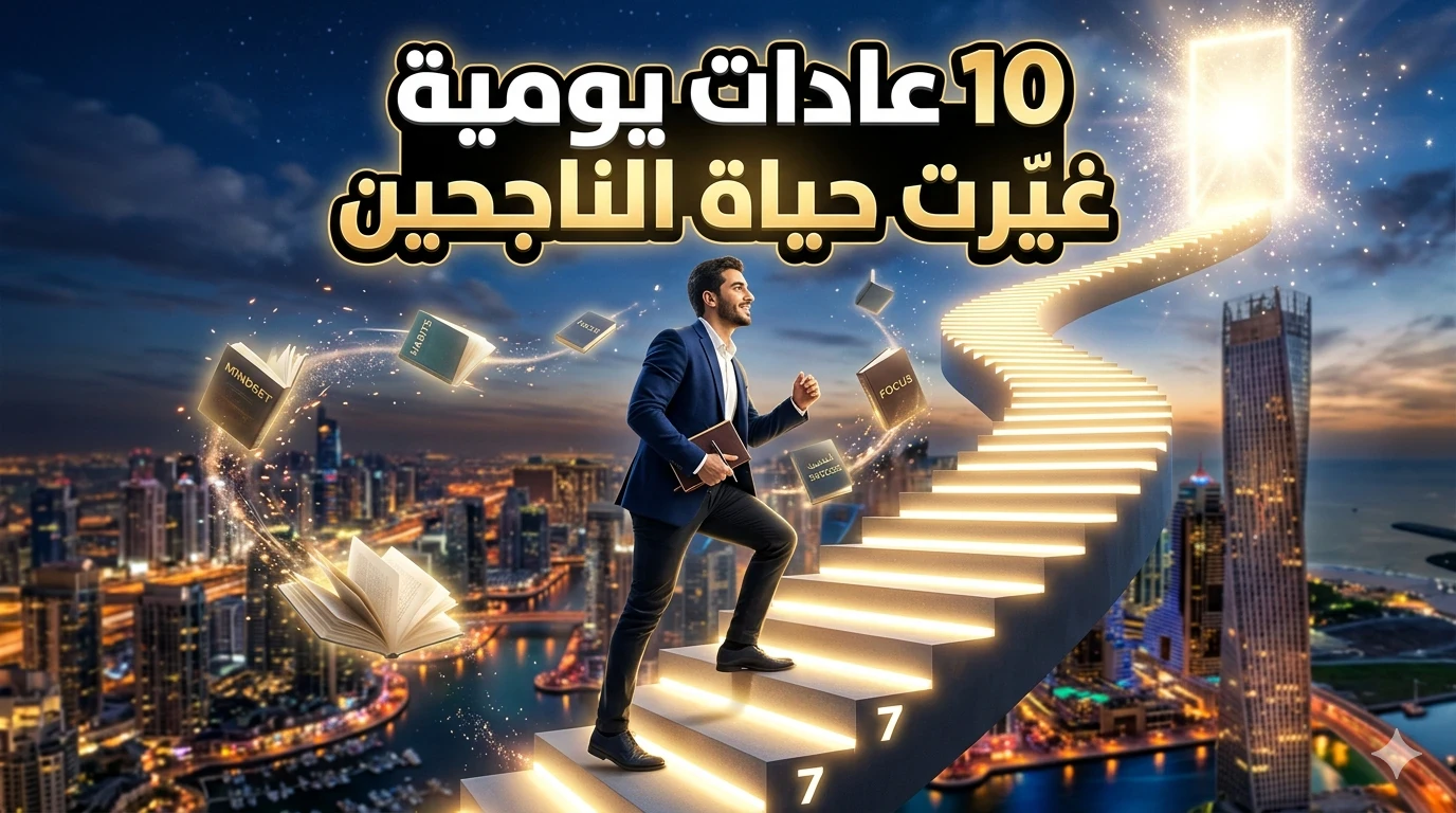 image about 10 عادات يومية غيّرت حياة الناجحين