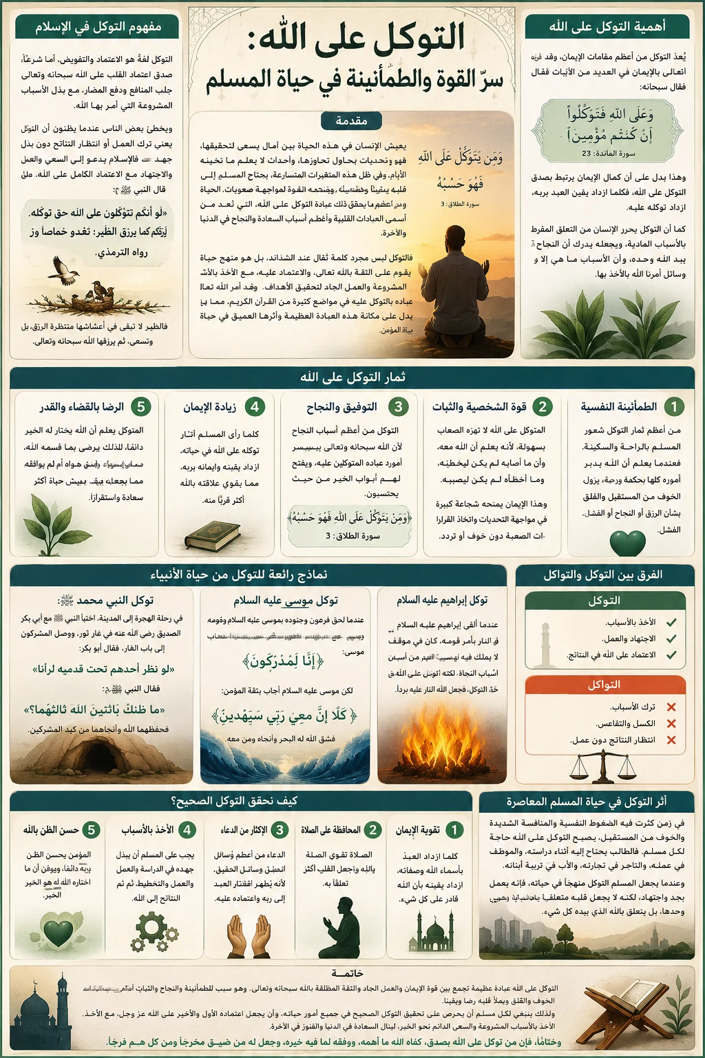 image about التوكل على الله: سرّ القوة والطمأنينة في حياة المسلم