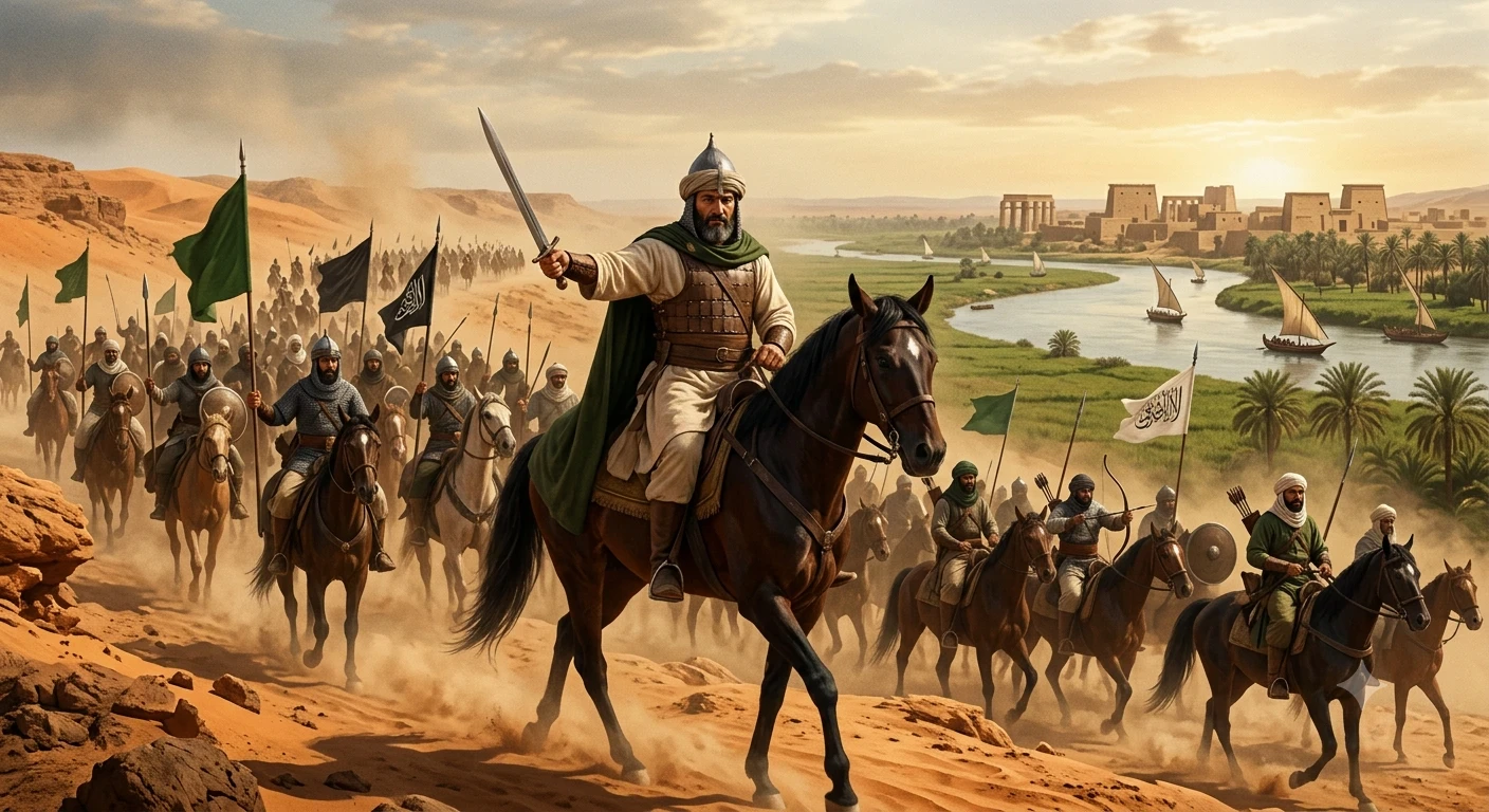 image about عمرو بن العاص: صفاته و شخصيته و إنجازاته و إرثه الخالد في التاريخ الإسلامي الجزء الثالث و الأخير