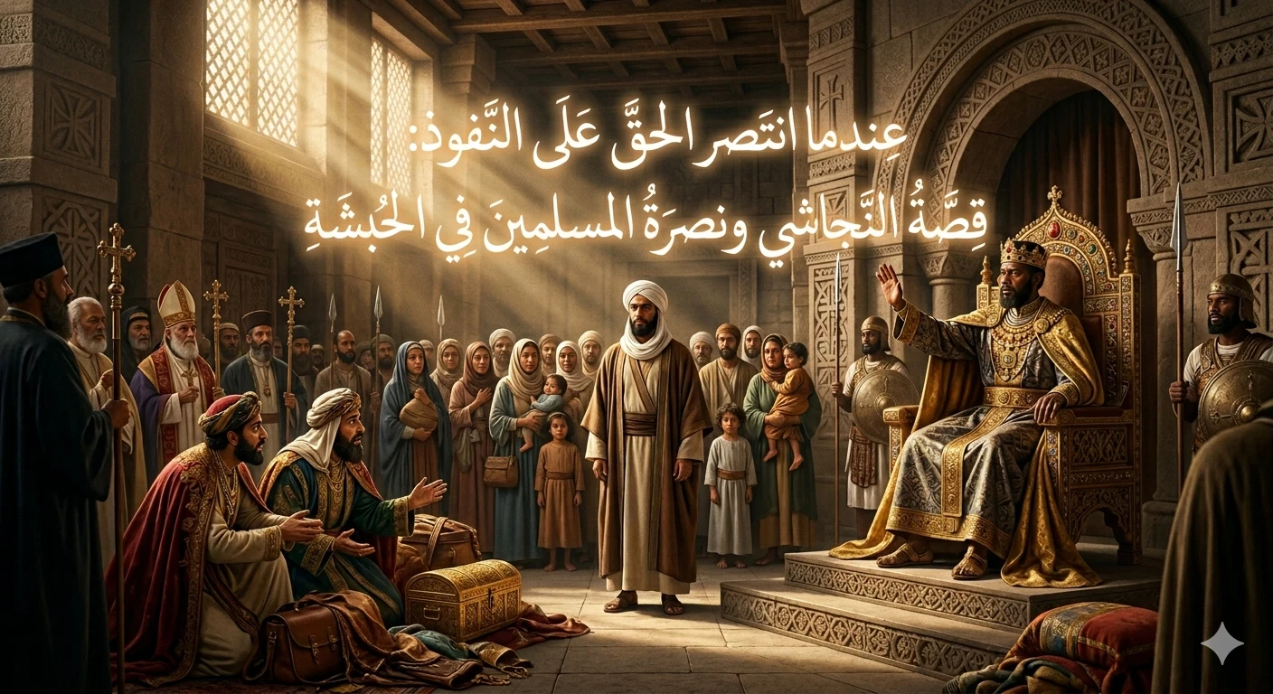 image about النجاشي والمسلمون الأوائل: حين انتصر العدل على الضغوط