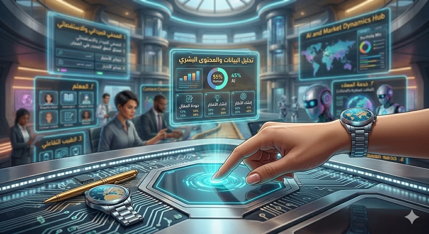 image about الوظائف التي لن يستبدلها الذكاء الاصطناعي قريبًا.. 3 مهن صامدة و3 وظائف بدأت تتغير بالفعل
