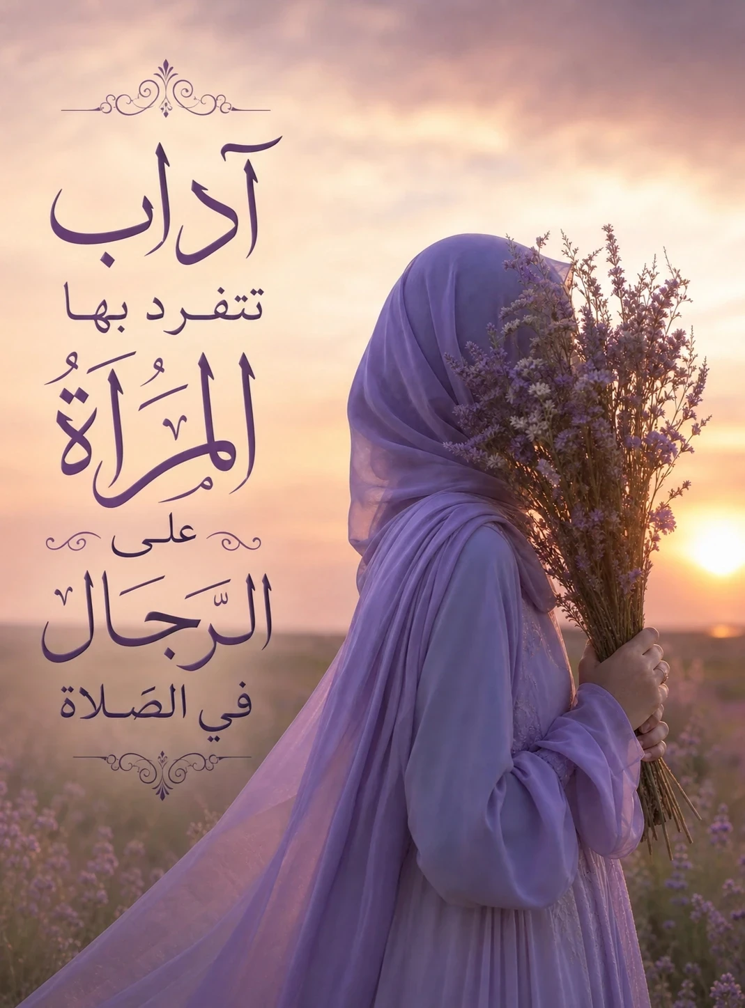 image about آداب الصلاة التي تنفرد بها السيدات عن الرجال