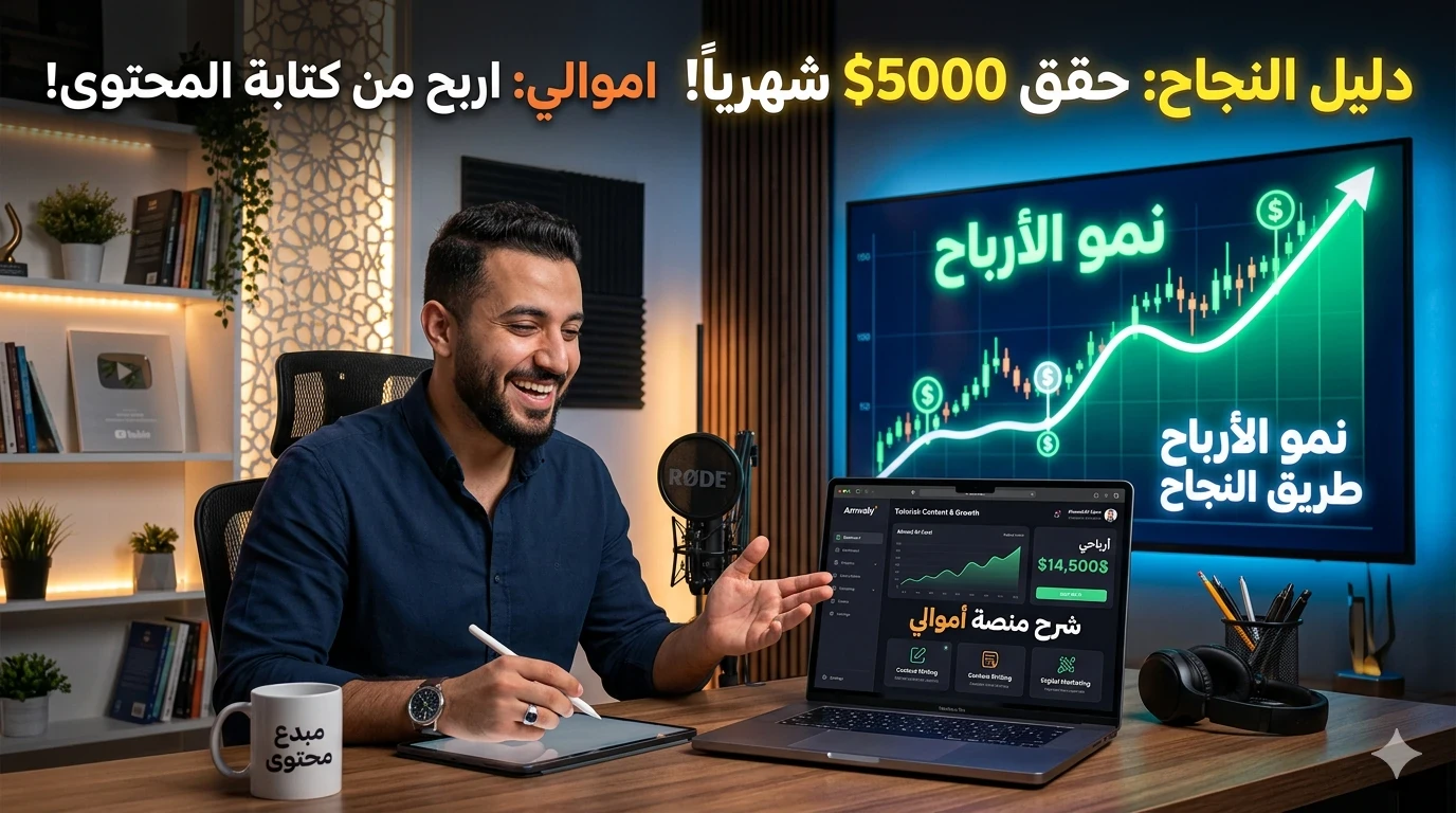 image about شروحات منصة أموالي: دليلك الشامل لتحقيق النجاح وصناعة محتوى يحقق الأرباح