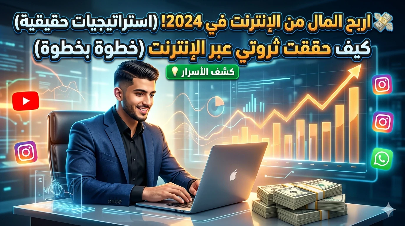 image about لربح من الإنترنت: فرصة حقيقية لتحقيق دخل إضافي وبناء مستقبل مالي أفضل ومربح 