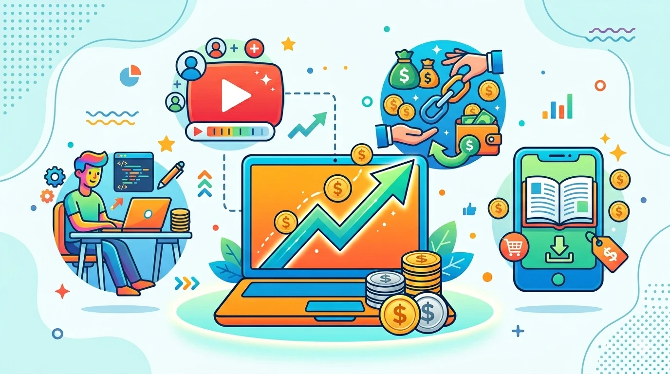 image about أفضل طرق الربح من الانترنت للمبتدئين في 2025