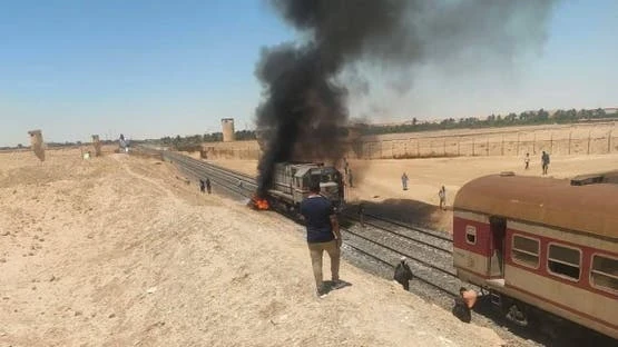 image about فاجعة تهز مصر.. مصرع 8 أشخاص بعد تفحم سيارة صدمها قطار في حادث مأساوي