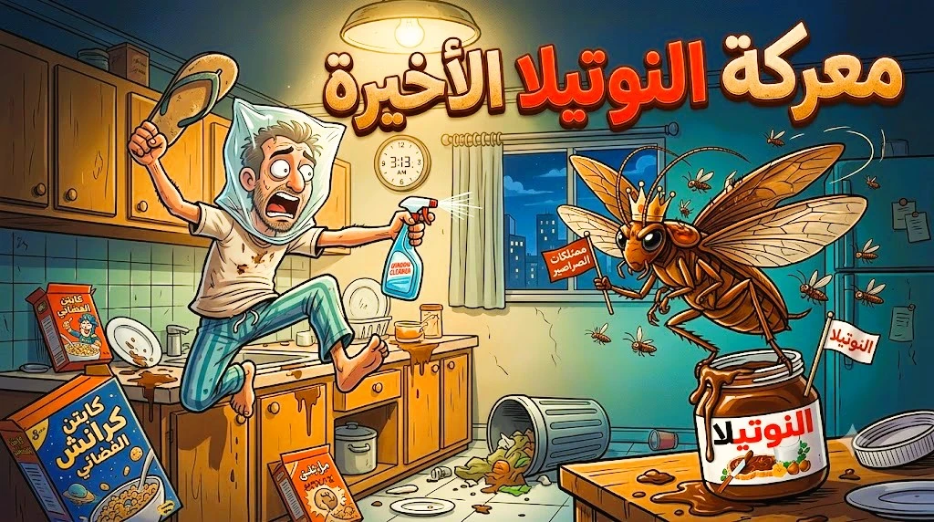 image about مهمة مستحيلة: صراع مع كائن فضائي في المطبخ