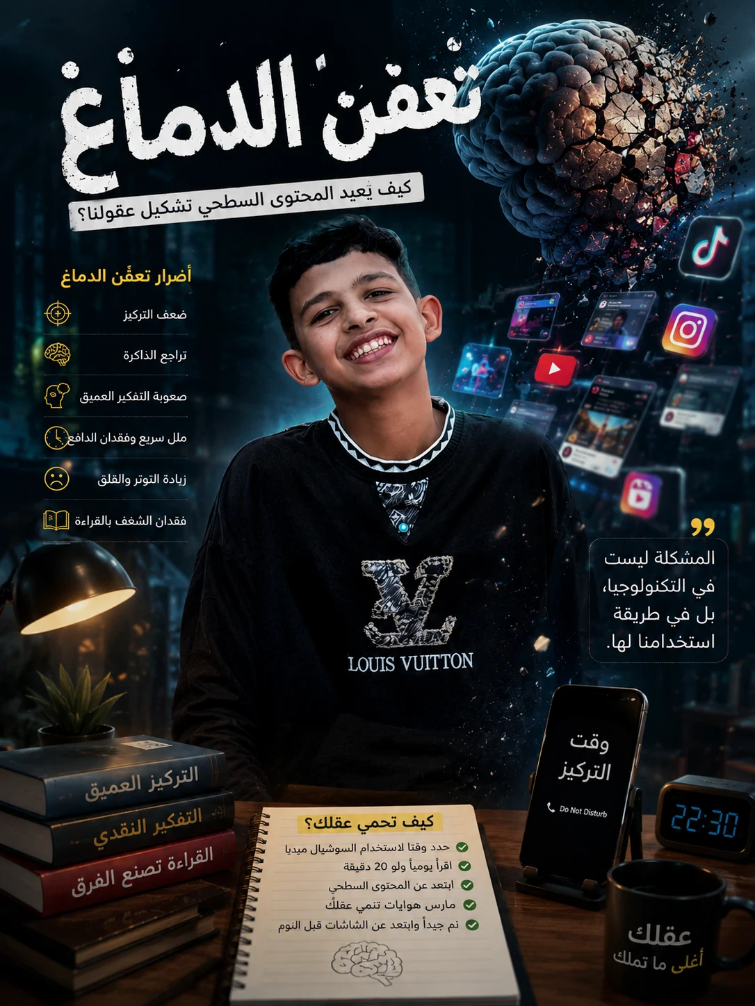 image about تعفّن الدماغ الرقمي.. كيف تُعيد المحتويات السطحية تشكيل عقولنا؟