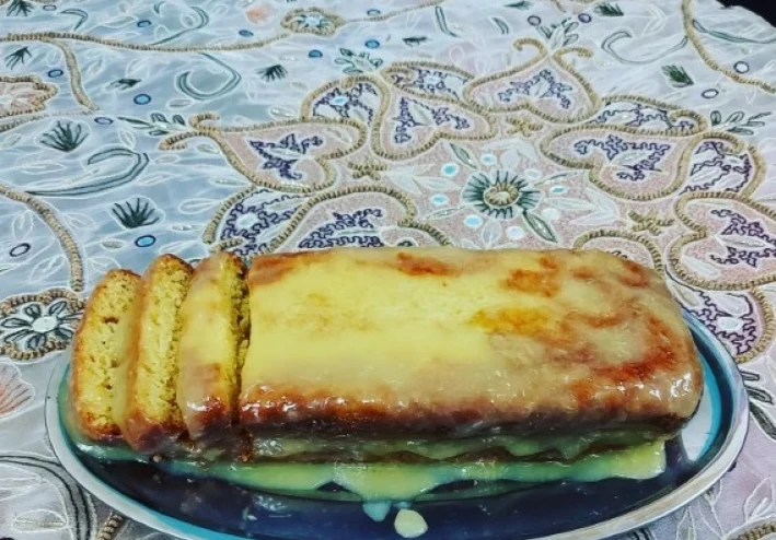 كيكة البرتقال بصوص البرتقال 