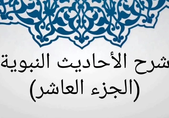 شرح الأحاديث النبوية (الجزء العاشر)