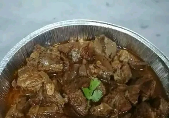 طريقة عمل لحمة البصل و الكرشه و الكبدة