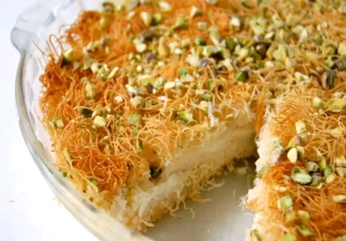 طريقة عمل الكنافة بالكريم شانتيه