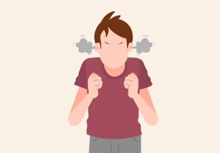 مشاعر الغضب بسبب مشاكل في الدماغ