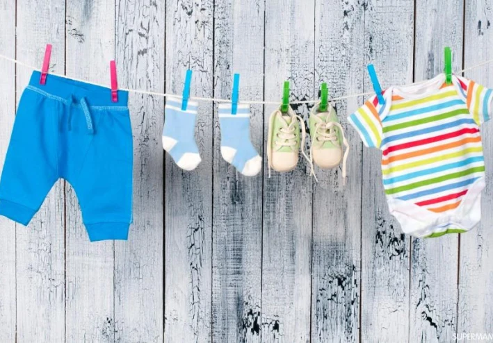 كيف يجب غسل ملابس الأطفال الرضع؟