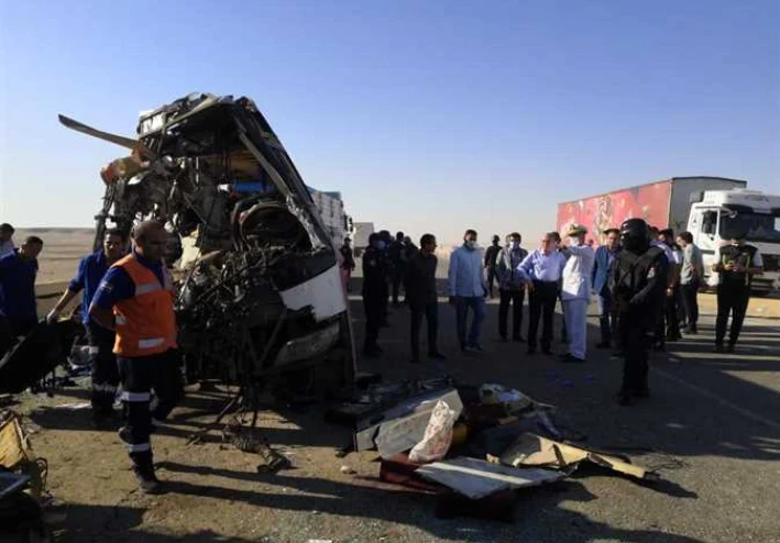 9 قتلي في حادث سير بجنوب مصر و18 جريحا