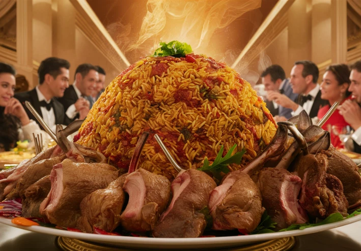 الكبسة السعودية: رحلة في عالم النكهات والتراث