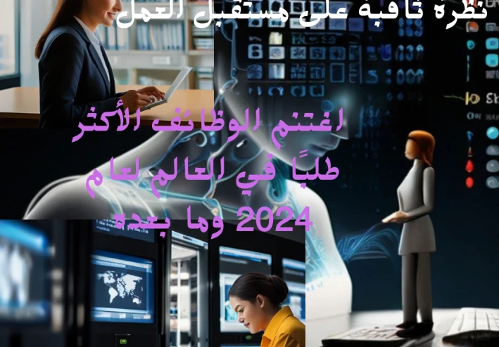 فرص لا حصر لها: اغتنم  الوظائف الأكثر طلبًا في العالم لعام 2024 وما بعده: نظرة ثاقبة على مستقبل العمل