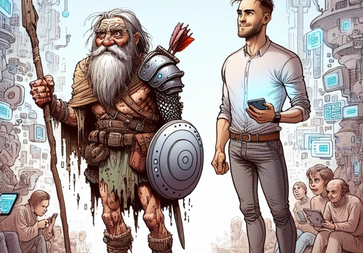 تباين أدوار الرجل عبر العصور: من قائد عظيم إلى مراسل على وسائل التواصل