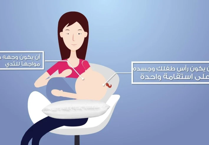 نصائح للرضاعة الطبيعية في 7 خطوات
