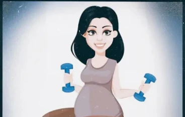 تمرين للحمل - رياضة الحوامل 