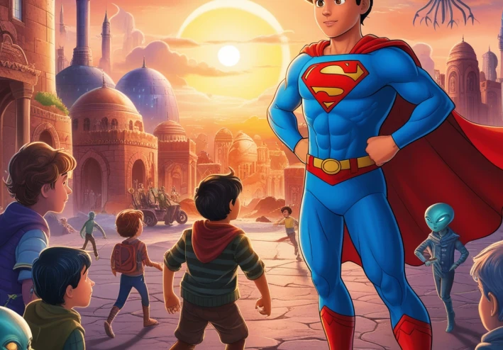 The adventures of Ahmed the superhero