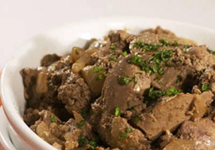 طاجن ارز كبدة فراخ شهية