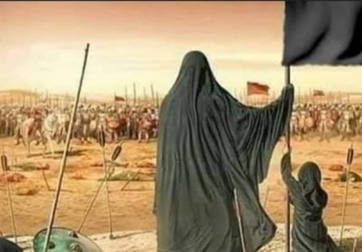 المرأة التى تلقت ١٣ طعنة دفاعا عن رسول الله 