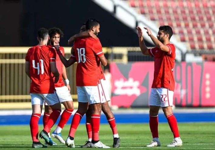 أهداف مباراة الاهلى وبتروجيت الوديه
