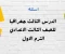 صورة مقال الدرس الثالث جغرافيا للصف الثالث الاعدادي الترم الاول 