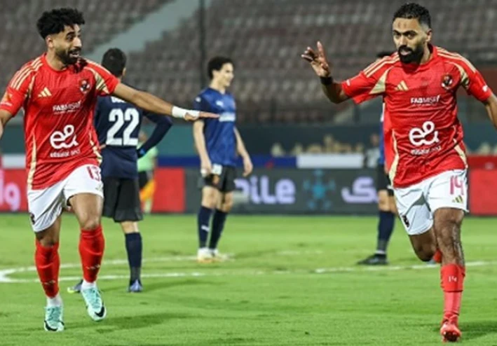 مباراه الاهلي امام نادي زد في الدوري المصري 2025