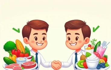 ميزان التغذية: تحليل شامل للحميات منخفضة الكربوهيدرات مقابل الأنظمة الغذائية قليلة الدسم من منظور علمي