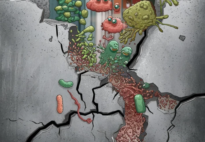 كيف يساعد النشاط البيولوجي للجراثيم في إصلاح الشقوق الخرسانية