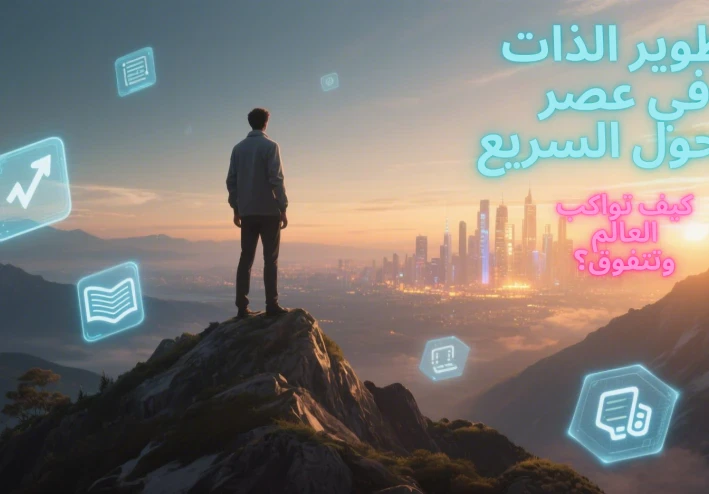 "تطوير الذات في عصر التحول السريع: كيف تواكب العالم وتتفوق؟"