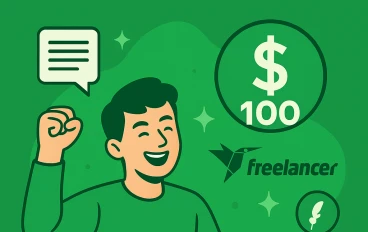 الربح من العمل الحر و الطريق الى اول 100 دولار