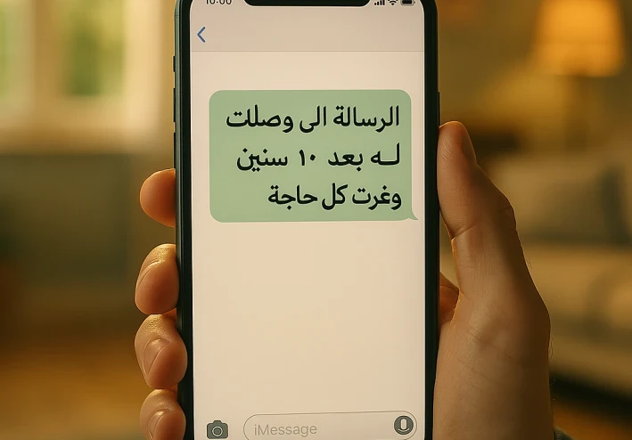 الرسالة اللي وصلت له بعد 10 سنين… وغيرت كل حاجة