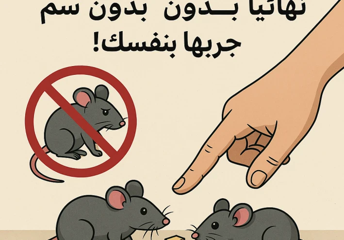 طريقة طرد الفئران من المنزل نهائيًا بدون سم – جربها بنفسك!