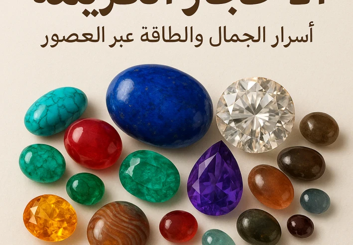 "الأحجار الكريمة: أسرار الجمال والطاقة المخفية في باطن الأرض"