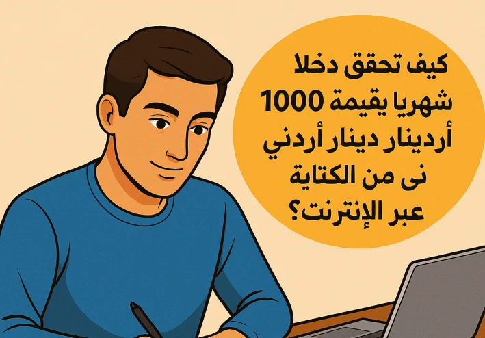 كيف تربح 1000 دينار شهريًا من الكتابة؟