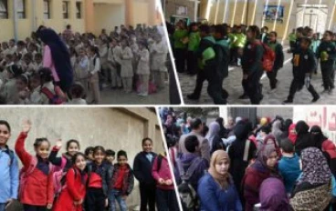 استعداد الطلاب والمعلمين لعام دراسي جديد
