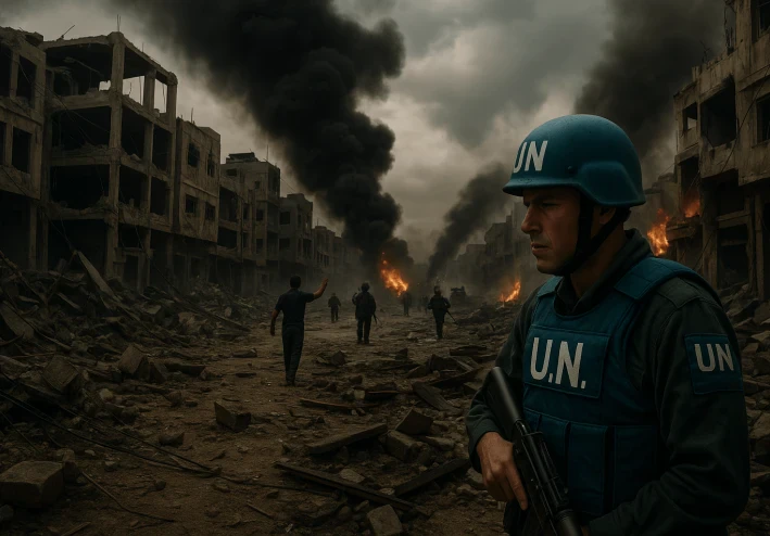 UN and the Middle East Crisis: War Collapse and Humanitarian Breakdown