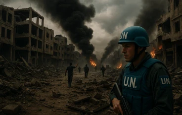 UN and the Middle East Crisis: War Collapse and Humanitarian Breakdown