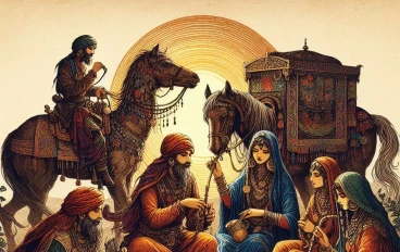 " الغَجَر" : قبائل البدو نشئوا في بلاد الهند.