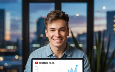 كيف تبدأ بالربح من TikTok و YouTube بدون رأس مال