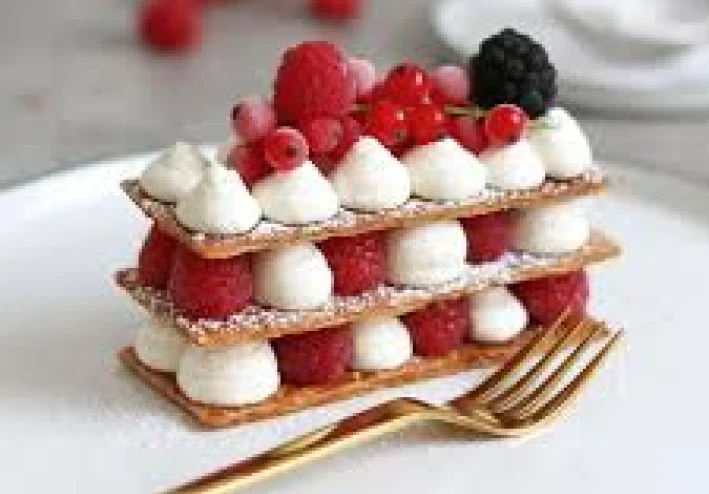 Mille-feuille: A French melody of layers of flaky pastry and sweet cream