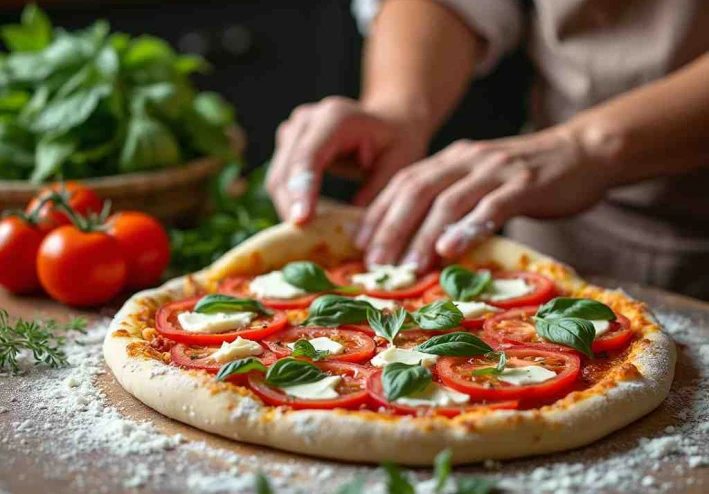 how to make Italian pizza at home