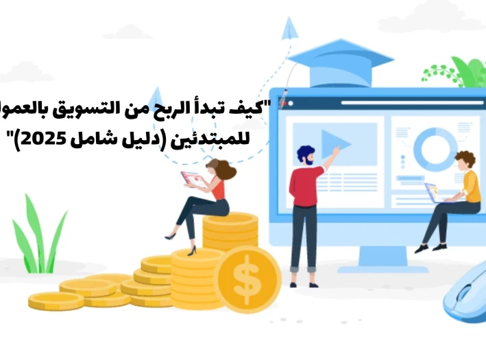 "كيف تبدأ الربح من التسويق بالعمولة للمبتدئين (دليل شامل 2025)"