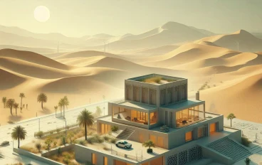 العناصر المناخية المحددة للعمارة الصحراوية