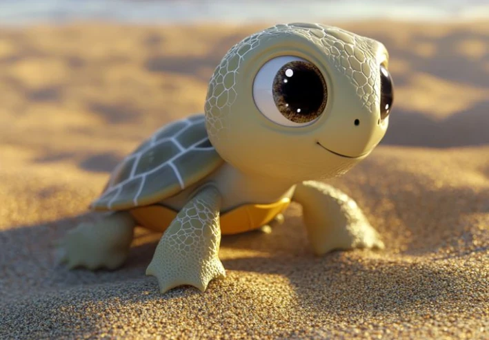 🐢 توتة السلحفاة و العصفور زوزو 🐦